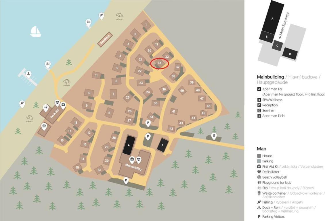 Lipno - Lakeside Village - Vetrnik Frymburk Εξωτερικό φωτογραφία